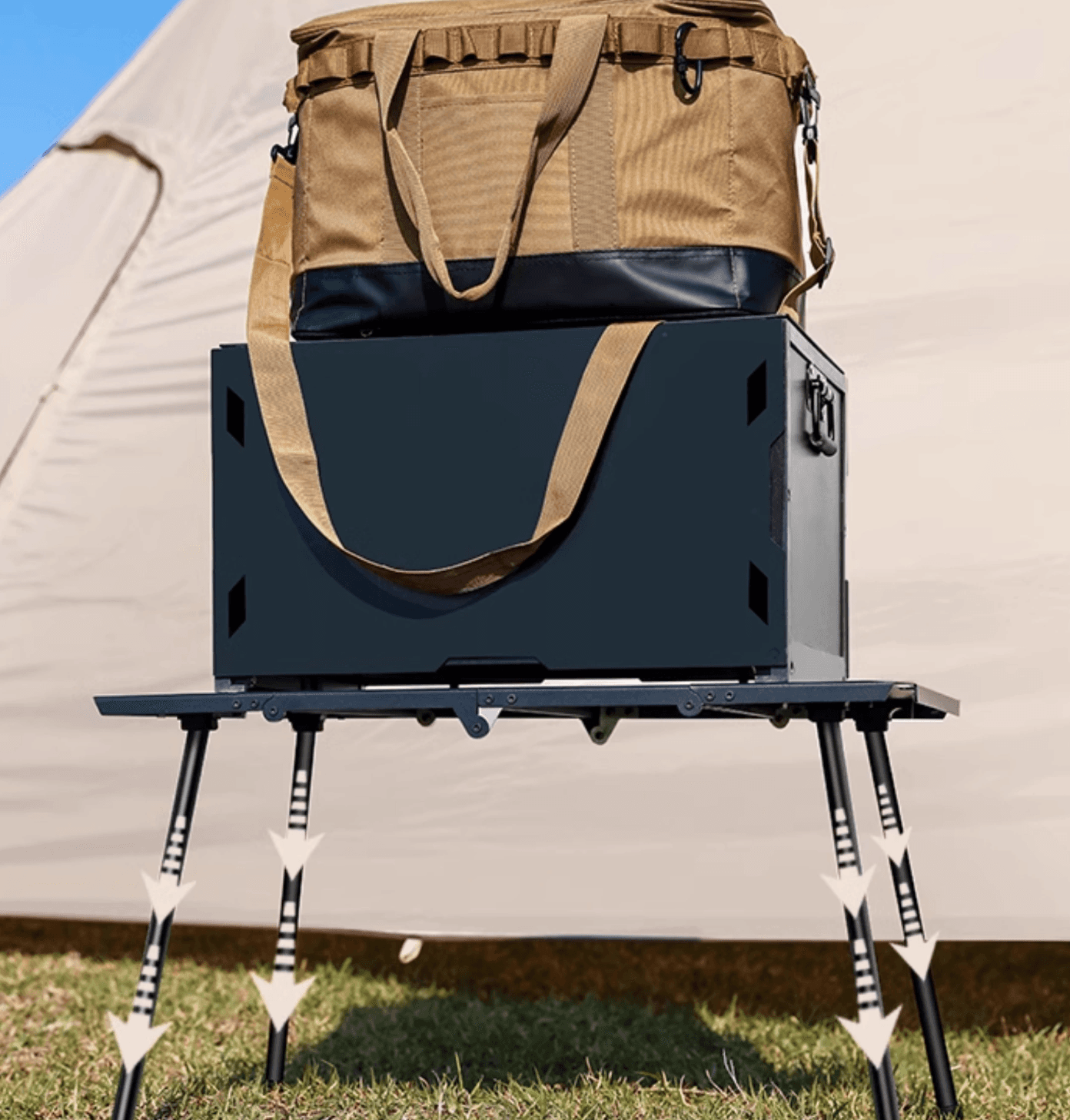 アウトドアキッチンテーブル 多機能アウトドアテーブル