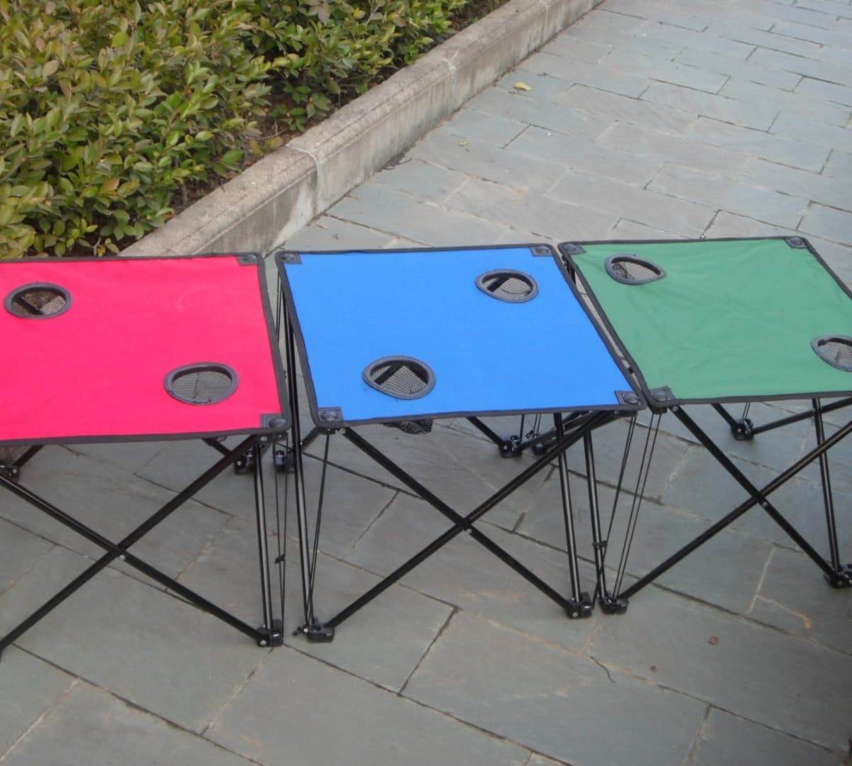 アウトドアテーブル 折りたたみ式アウトドア収納カンパスポータブルテーブル