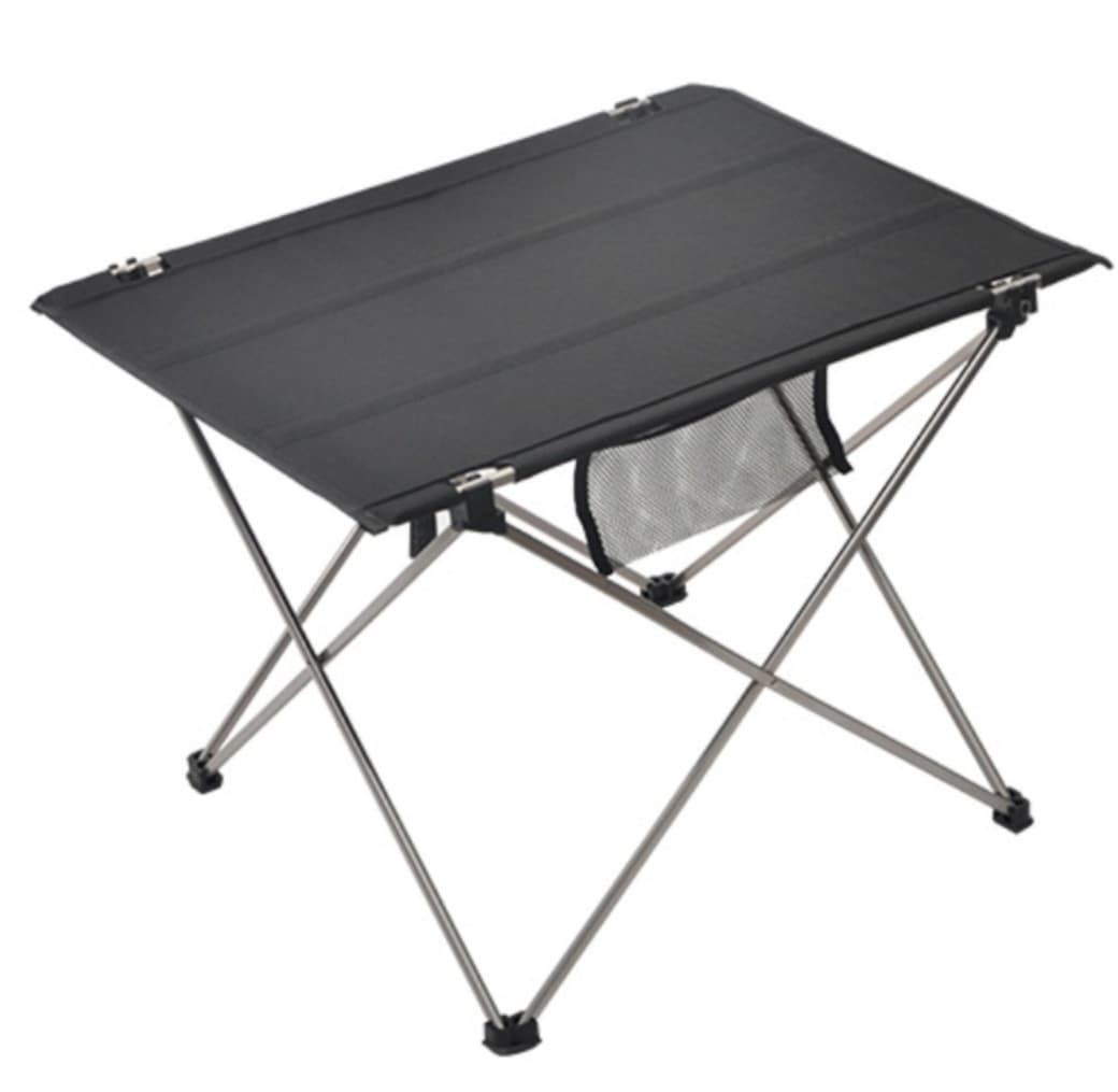 アウトドアテーブル 折り畳み式アルミロールテーブル コンパクト