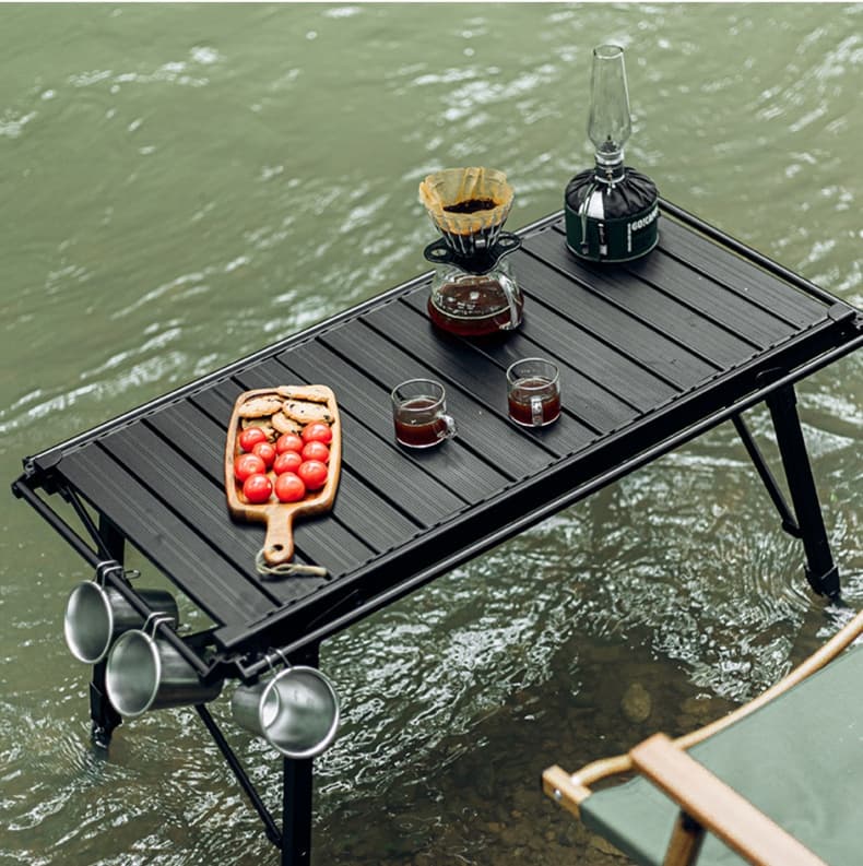 アウトドアテーブル 渓流リバーサイドキャンプ テーブル