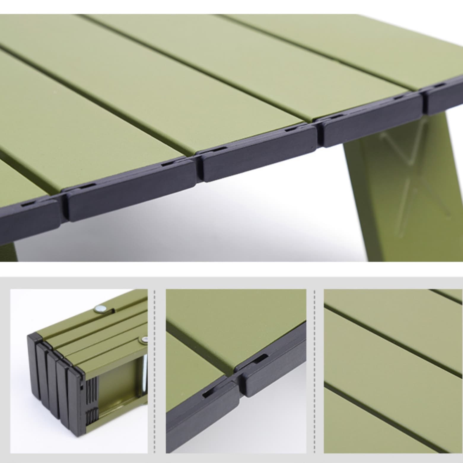 アウトドアテーブル 折り畳み式アルミミニテーブル