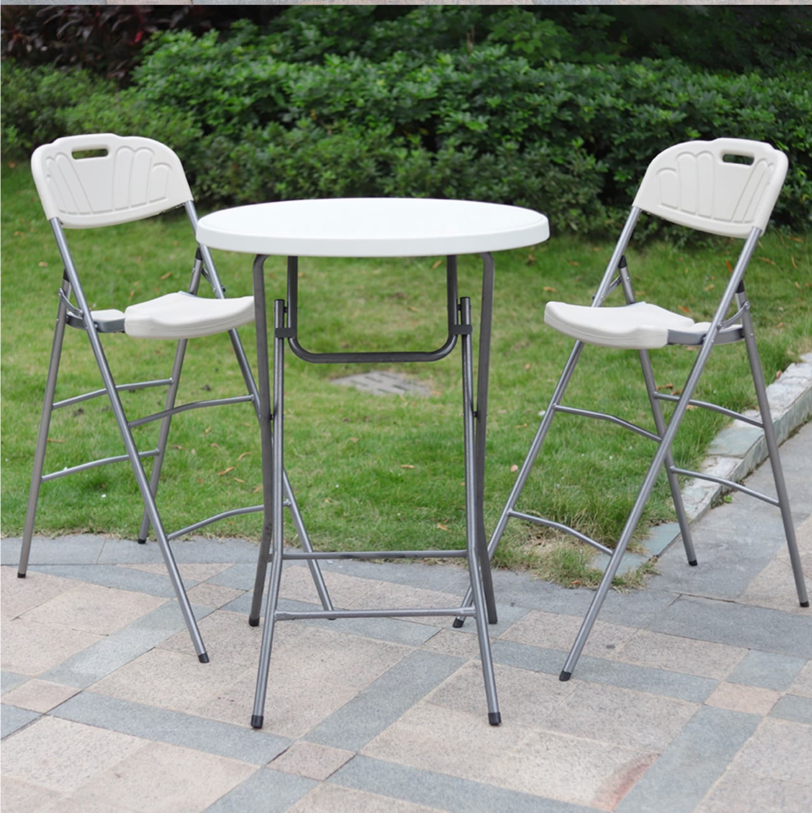 折りたたみ式丸型アウトドアテーブル