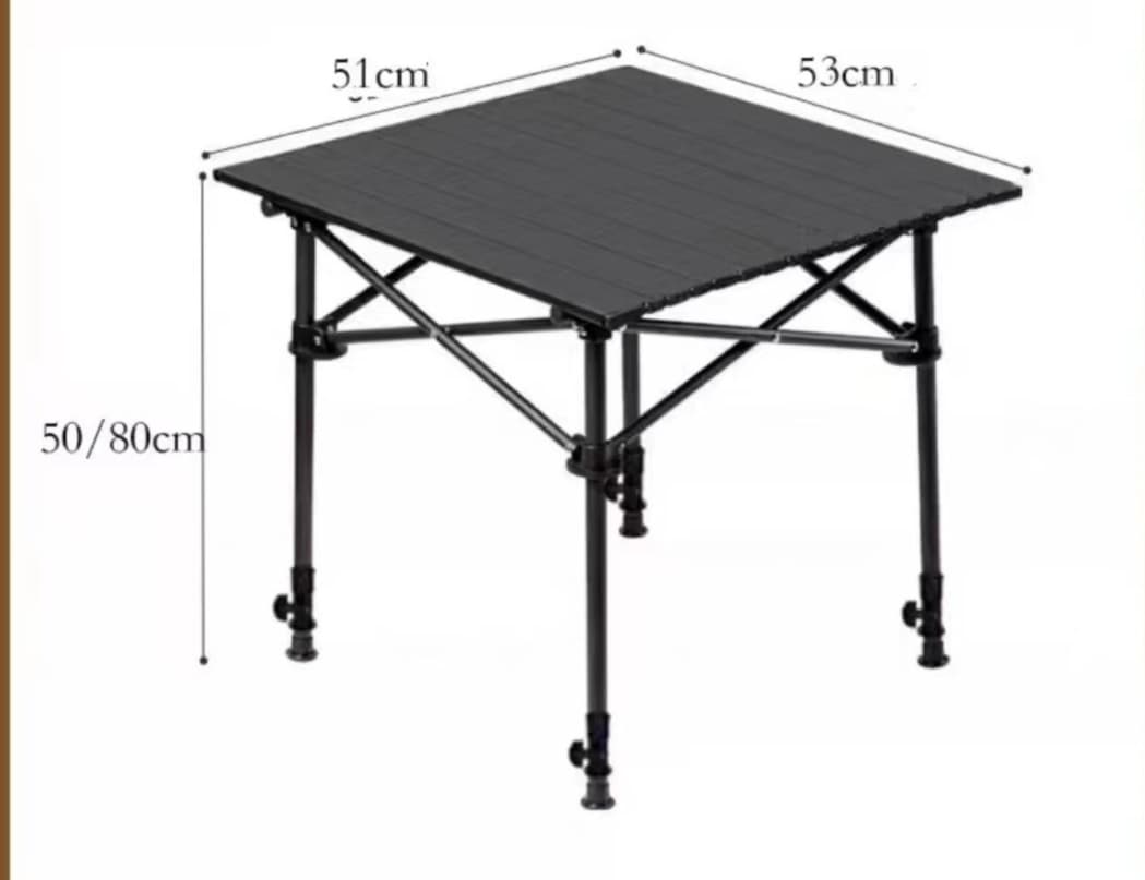 折りたたみ式 高さ調節可能 アウトドアテーブル