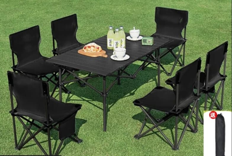 アウトドアテーブル 折りたたみ式サイドテーブル ピクニック