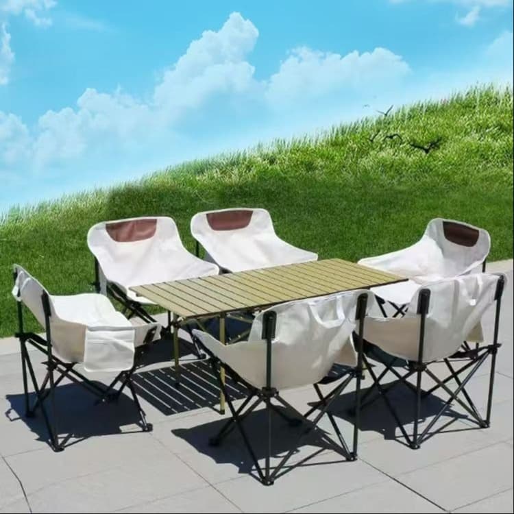 アウトドアテーブル 携帯式アウトドア食卓セット