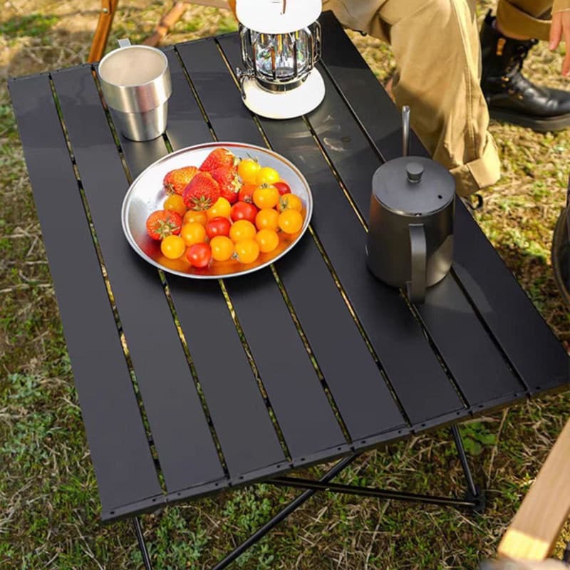 アウトドアテーブル 折りたたみ式アルミテーブル