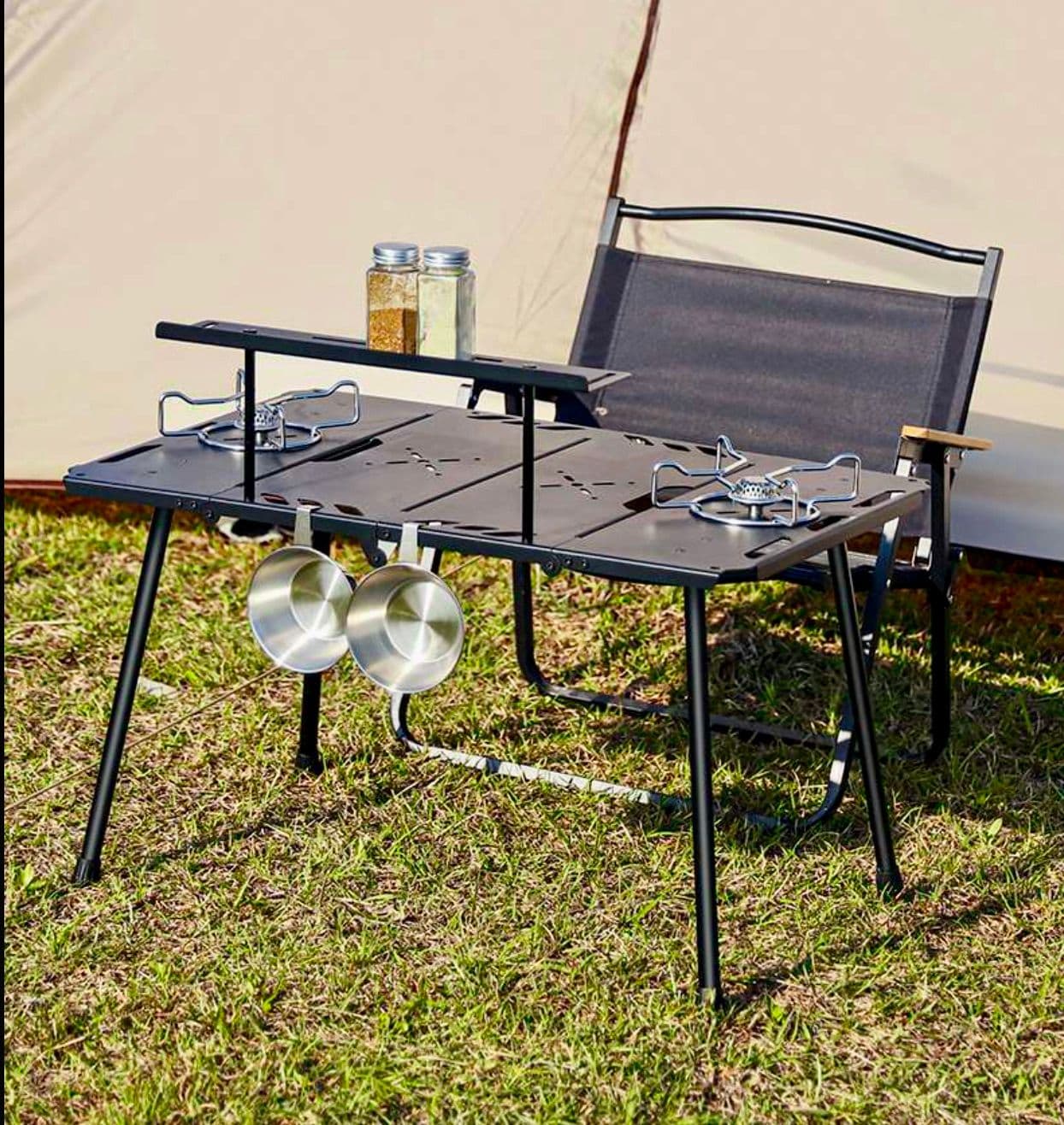 アウトドアキッチンテーブル 多機能アウトドアテーブル