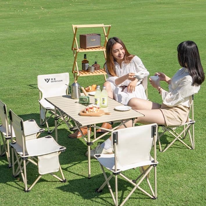 アウトドアテーブル アウトドア自在テーブルセット デラックス