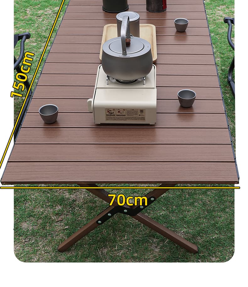 アウトドアテーブル 頑丈な折りたたみ式キャンプテーブル