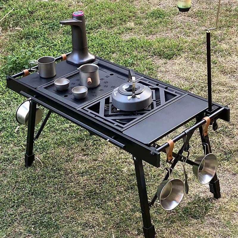 アウトドアソロテーブル 料理台テーブル