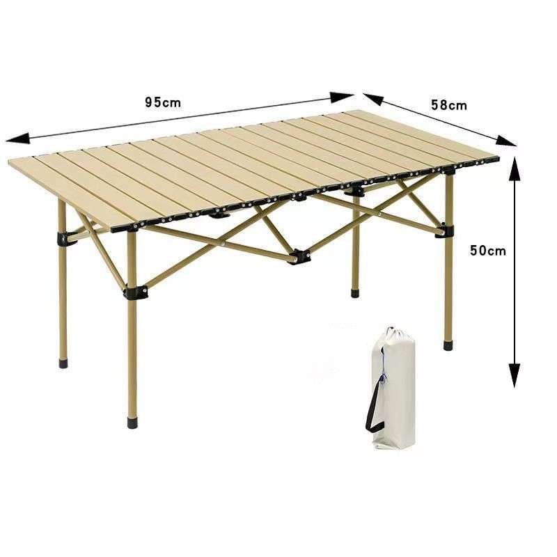 アウトドアキッチンテーブル 折りたたみ式 アルミキャンプテーブル