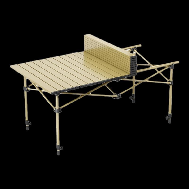 アウトドアテーブル アルミスリット 大型テーブル