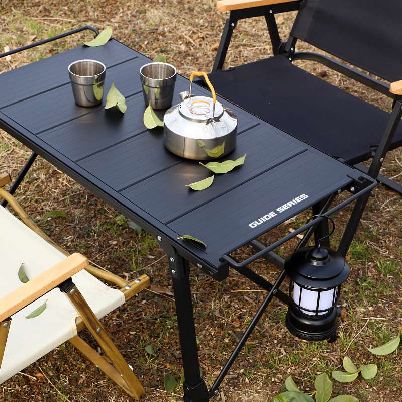 アウトドアキッチンテーブル 折りたたみ式多機能キャンプテーブル