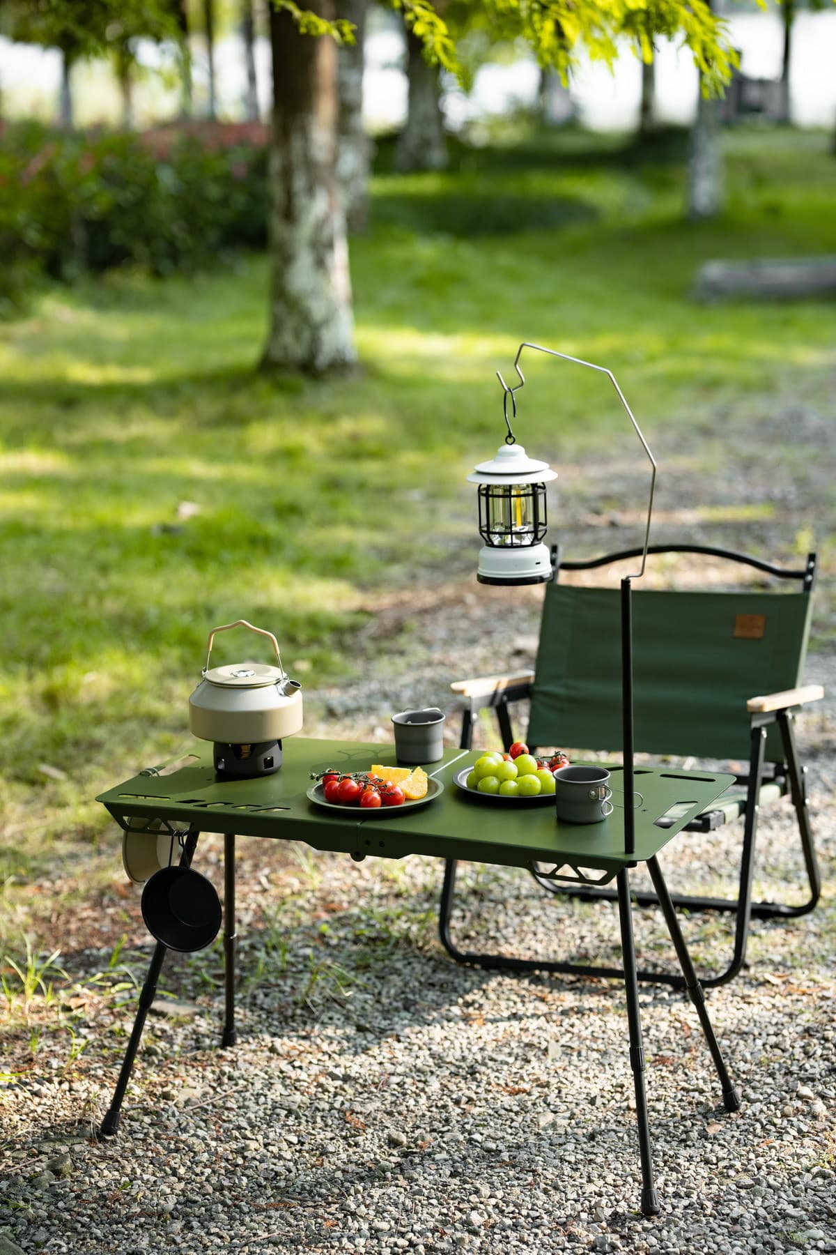 アウトドアテーブル アウトドア用折り畳み式コンパクトキッチンテーブル
