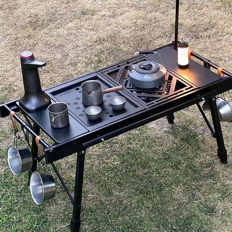 アウトドアソロテーブル 料理台テーブル