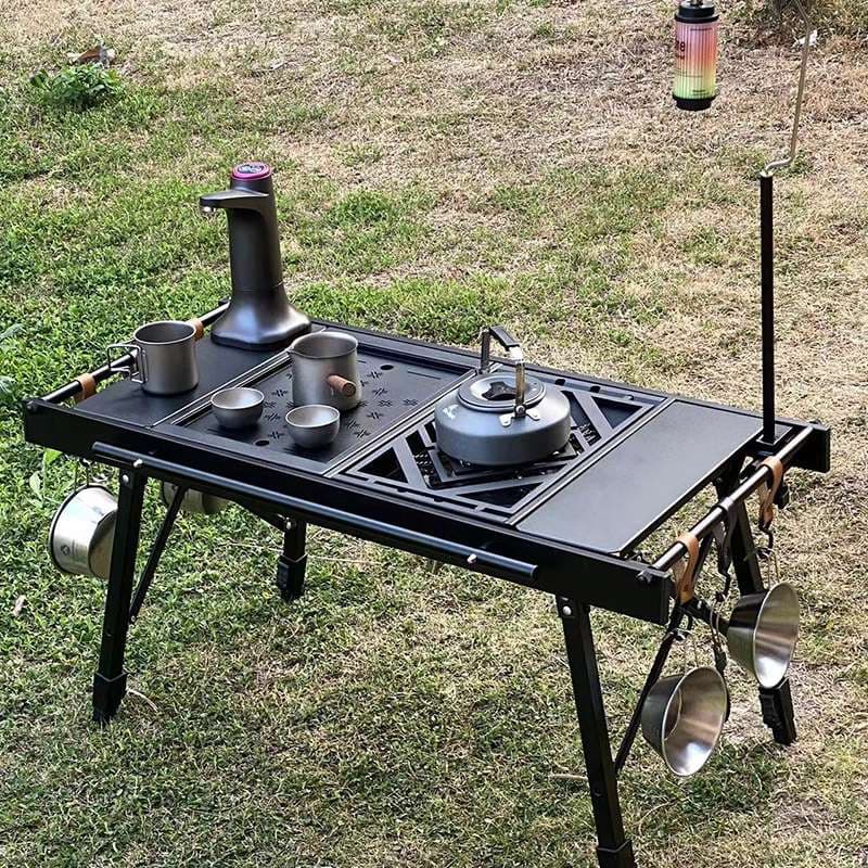 アウトドアソロテーブル 料理台テーブル