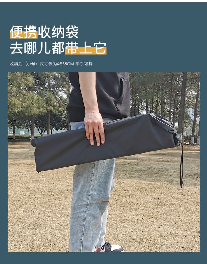 アウトドアテーブル 折りたたみ式収納ポケット付きアルミ製軽量サイドテーブル