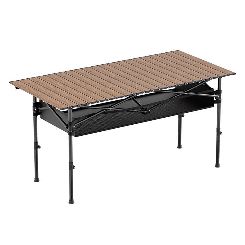 アウトドアテーブル アウトドア快適収納式テーブル